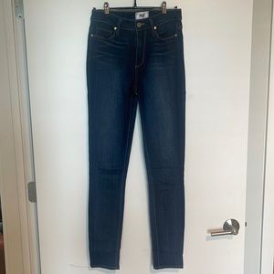 Paige High Waisted Skinny Jeans